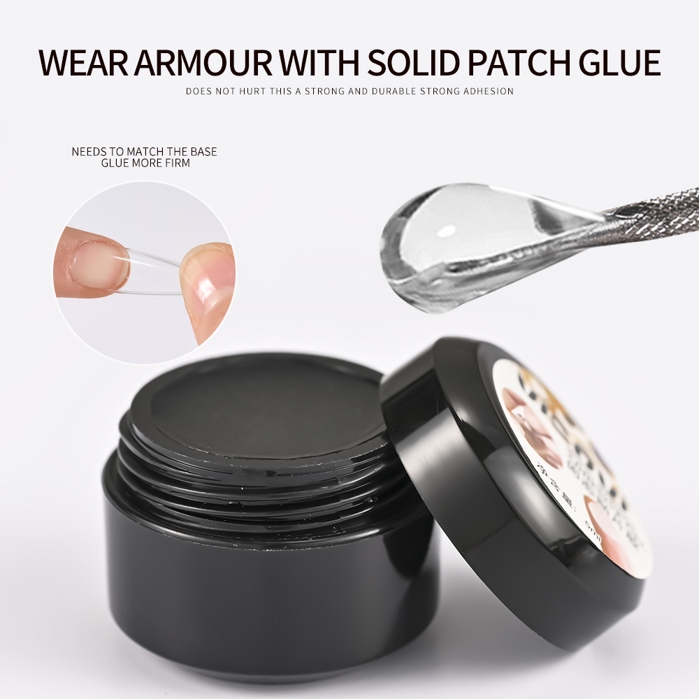 5 ミリリットルソフトネイルチップジェルプレスオン付け爪用ソ - Nail Art Ombre のレビューと価格